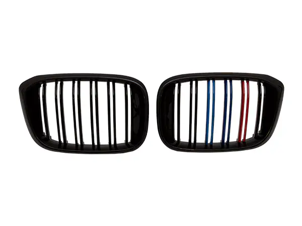 BMW X4 G02 2018-2020 Panjur (Set) Piano-Siyah Çift Çıtalı ///M-Renkli | WENDER BA2013187