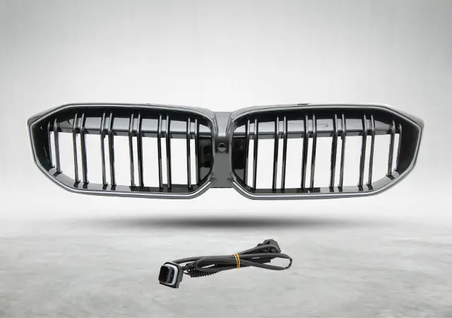 BMW 3 Series G20 LCI 2022- Grille Piano-Black Dual Trim Illuminated -Shadow-Line | WENDER BA2203110