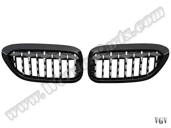 BMW 5 Serisi G30 2017-2020 Panjur (Set) Siyah/Krom/Siyah -Diamond-Meteor | WENDER BA2303168