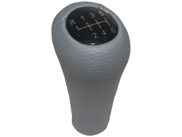 BMW 5 Series E39 Gear Knob -6 Forward- Manual Gearbox Grey Synthetic Leather | WENDER BA25117523817GR