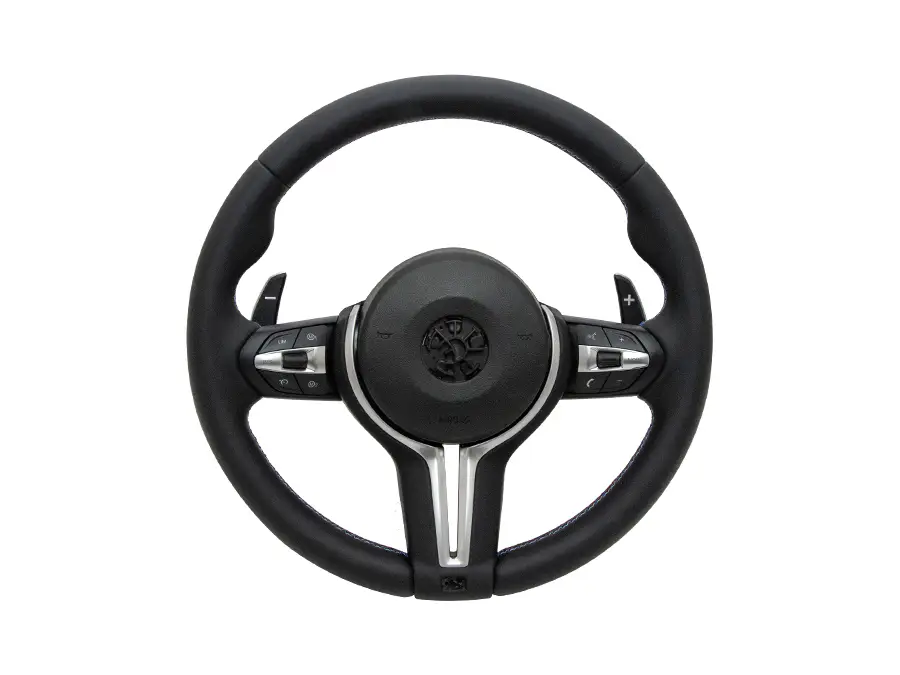 BMW 5 Series F10 LCI Steering Simidi Black (Logosuz) | WENDER BA32307846034S1