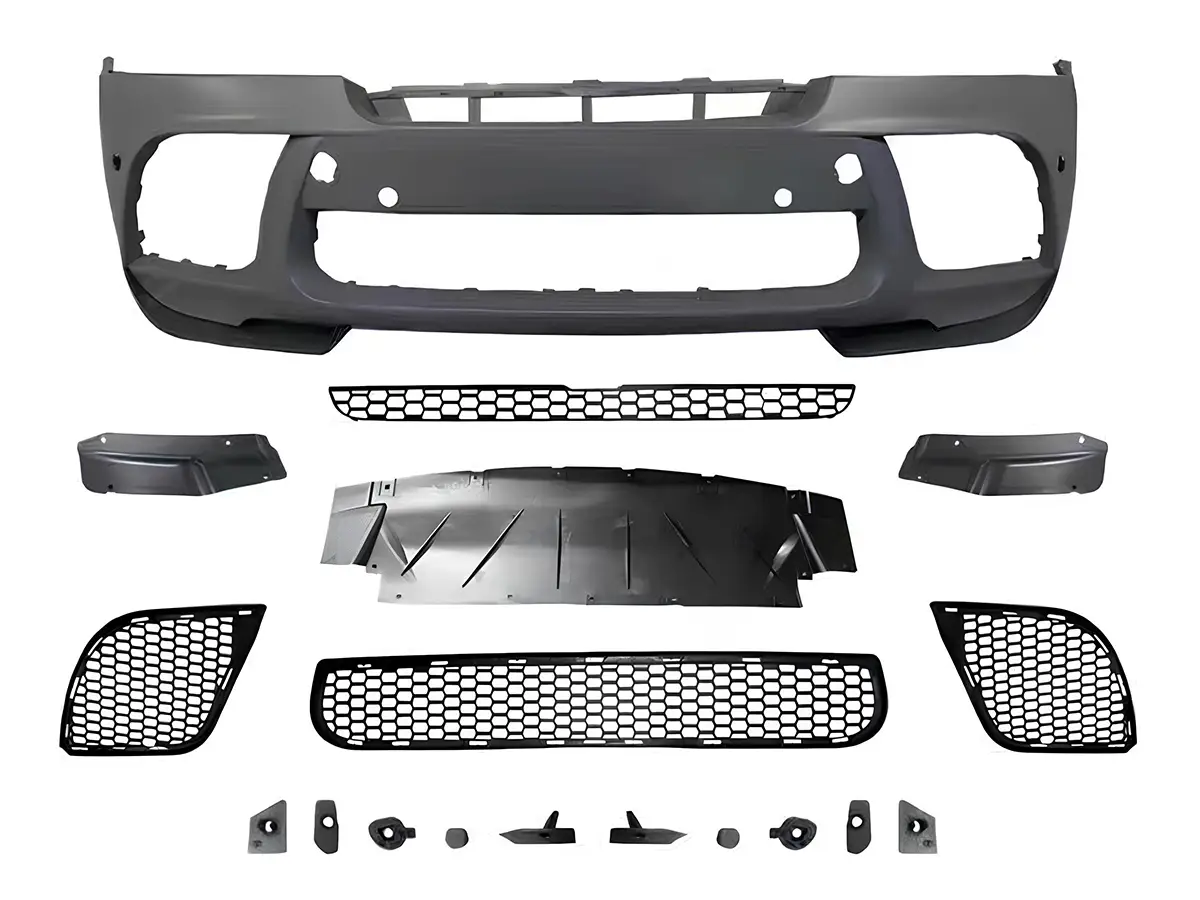 BMW X6 Serisi E71 2007-2014 Komple Tampon Ön, PDCli -///M-Performance / M-Power- 2007-14 | WENDER BA51112162465S1