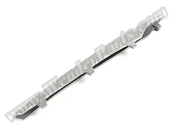 BMW X5 Serisi E70 2007-2013 Tampon Izgara Çitası Ön Sol; Mat-Alüminyum 2007-09 | WENDER BA51117168923