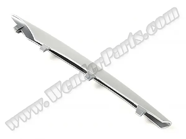 BMW X5 Serisi E70 2007-2013 Tampon Izgara Çitası Ön Sağ; Mat-Alüminyum 2007-09 | WENDER BA51117168924