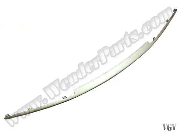 BMW 5 Series E60 2001-2010 Bumper Grille Trim Front Medium; Matte-Aluminum 2007-09 | WENDER BA51117178096