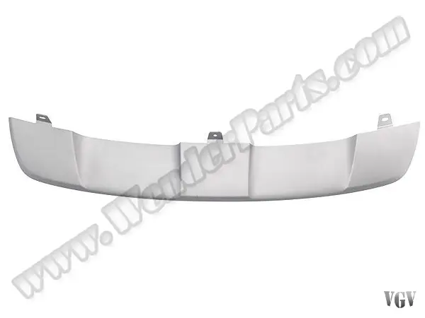 BMW X6 Serisi E71 2007-2014 Tampon Spoyleri Ön; Mat-Alüminyum 2007-14 | WENDER BA51117179849