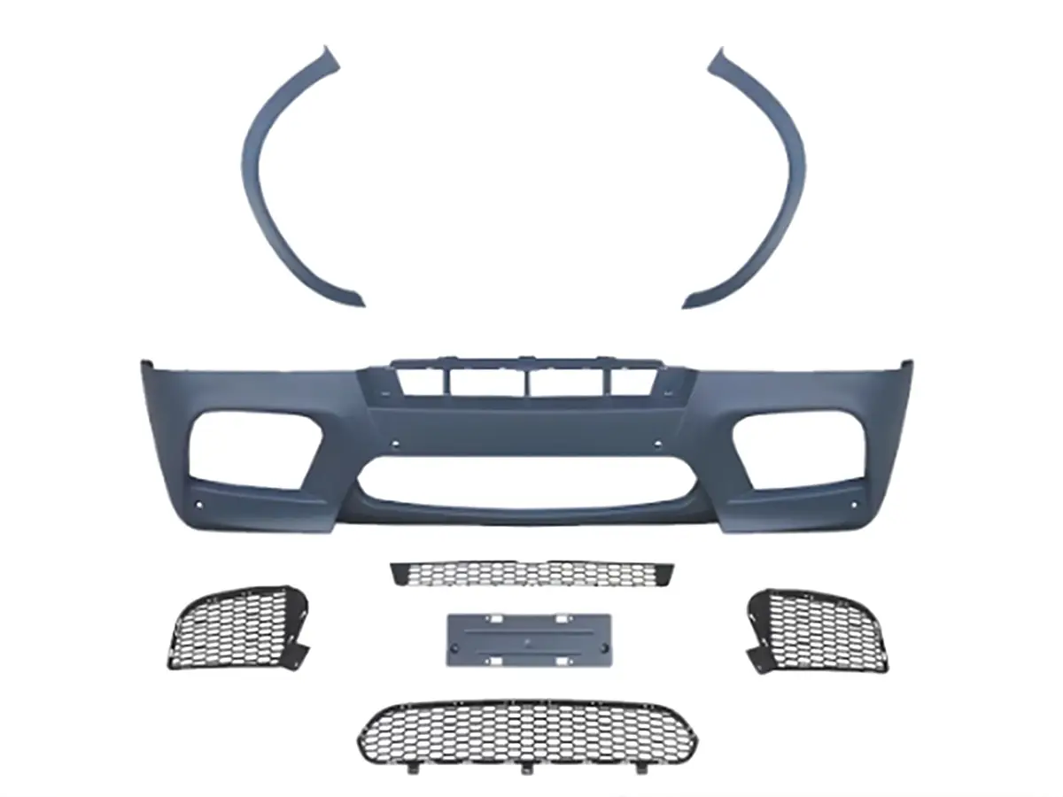 BMW X6 Series E71 2007-2014 Complete Bumper Front, PDCli -X5M/X6M- 2007-14 | WENDER BA51117205908S1