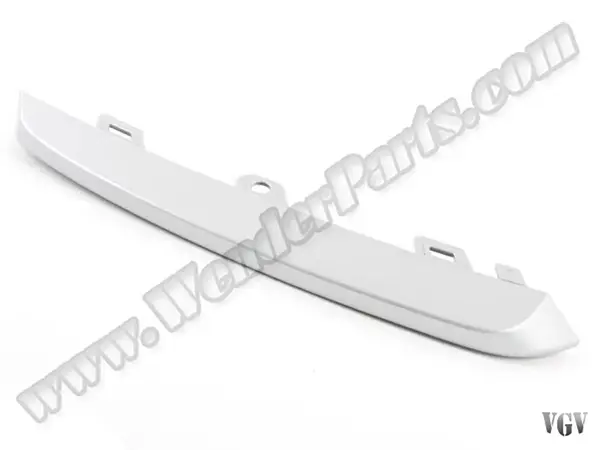 BMW X1 Series E84 2009-2015 Bumper Grille Trim Front Left; Matte-Aluminum -X-Line- 2012-15 | WENDER BA51117303763