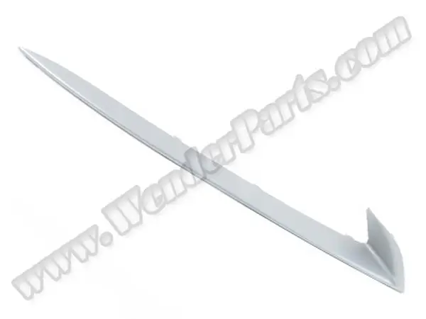 BMW 5 Serisi F10 2009-2016 Tampon Izgara Çitası Ön Sağ; Mat-Alüminyum | WENDER BA51117331764
