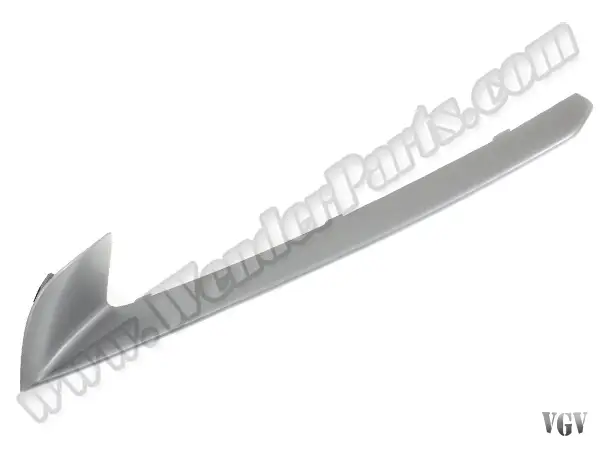 BMW 5 Serisi F10 2009-2016 Tampon Izgara Çitası Ön Sol; Mat-Alüminyum | WENDER BA51117331765