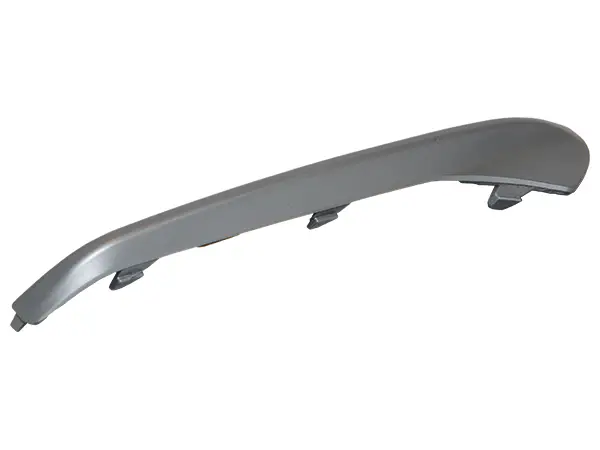 BMW X6 Series F16 2014- Bumper Grille Trim Front Left; Matte-Aluminum 2014-19 | WENDER BA51117343259