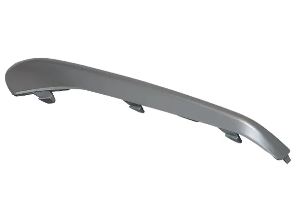 BMW X6 Series F16 2014- Bumper Grille Trim Front Right; Matte-Aluminum 2014-19 | WENDER BA51117343260