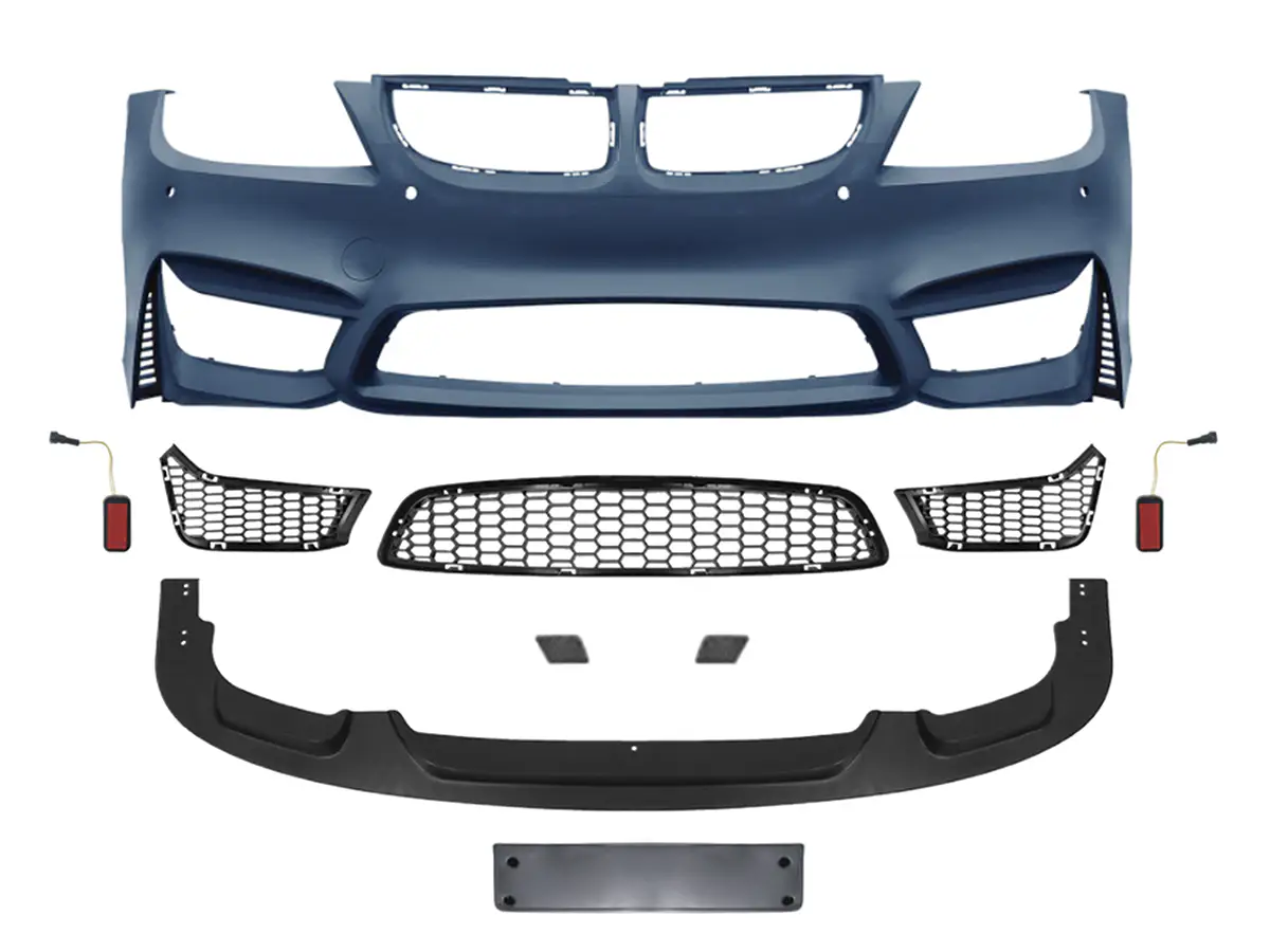 BMW 3 Serisi E90 2004-2012 Komple Tampon Ön (+Lip) | WENDER BA51118043960M4
