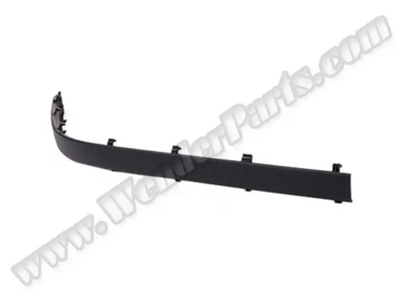 BMW 5 Series E39 1996-2003 Bumper Strip Front Right; Chrome Trim Drilled 1996-00 | WENDER BA51118226562