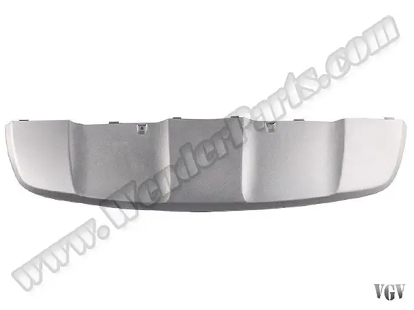 BMW X6 Serisi E71 2007-2014 Tampon Spoyleri Arka; Mat-Alüminyum 2007-14 | WENDER BA51127176248