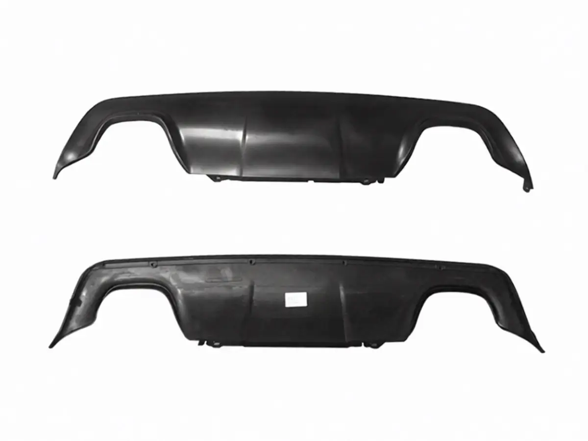 BMW 5 Serisi E60 2001-2010 Tampon Difüzörü Arka; <OO-OO> Egz.Çıkışlı -M-Tech- 2002-09 | WENDER BA51127897214