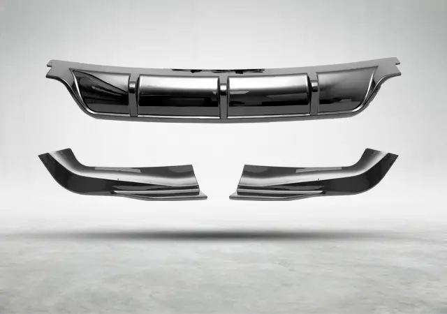 BMW X5 Serisi F15 2014-2018 Tampon Difüzör Seti Aka, Orta + Splitter 2014-18 | WENDER BA51128066895