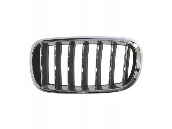 BMW X5 Series F15 2014-18 Grille Left Chrome Chrome Black | WENDER BA51137316061
