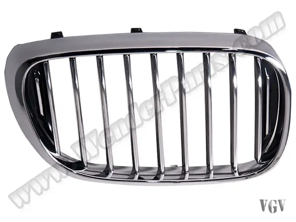 BMW 7 Serisi G11 2015-2018 Panjur Sağ Krom/Siyah -Basis | WENDER BA51137357012