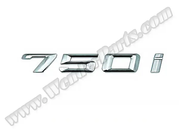 BMW 7 Serisi E65 Bagaj Yazısı -750i- | WENDER BA51147148189