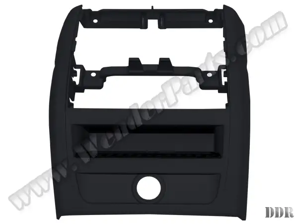 BMW 5 Serisi F10 LCI Klima/Kalorifer Izgara Çerçevesi Arka Siyah | WENDER BA51169206789