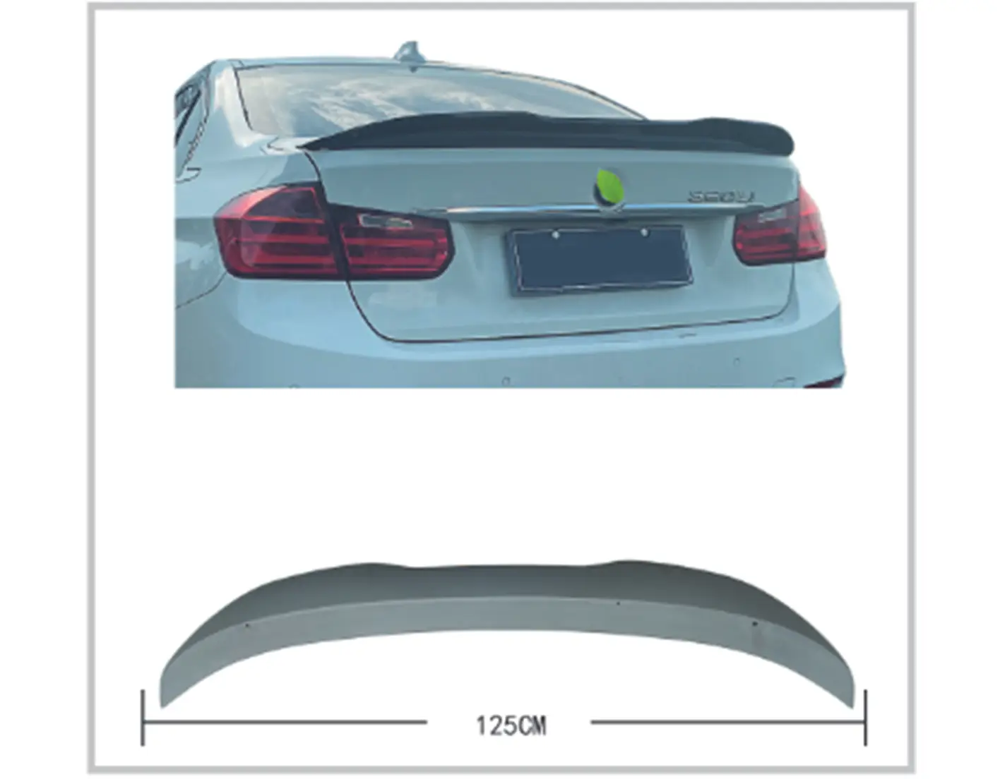 BMW 3 Serisi F30 2012-2018 Tavan Spoyleri -PSM-STYLE- | WENDER BA51192349682