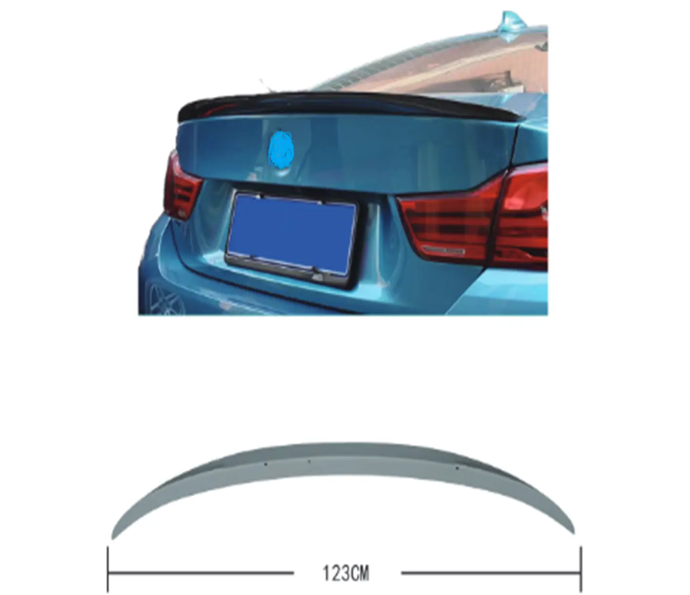 BMW 4 Serisi F32 2013-2018 Bagaj Spoyleri -///M-Performance- | WENDER BA51192354500