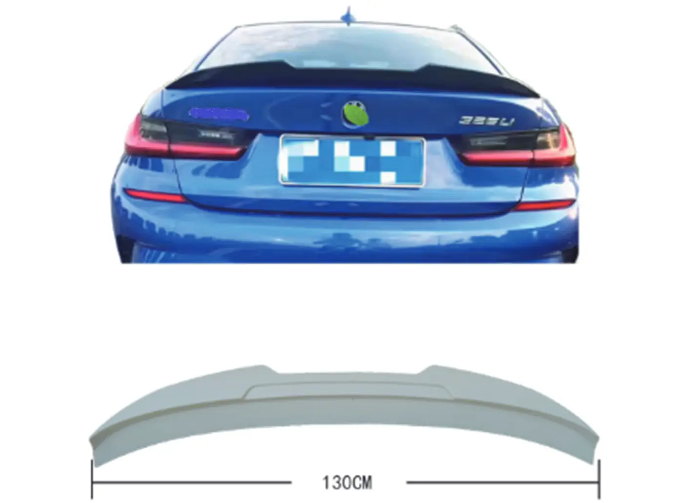 BMW 3 Serisi G20 2018- Bagaj Spoyleri -PSM-STYLE- | WENDER BA51195A57B14