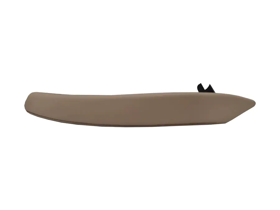 BMW X6 E71 Door Handle Trim Rear Left Beige Leather Coated | WENDER BA51416970237