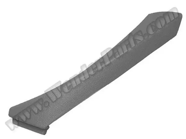 BMW 3 Series E90 LCI Door Handle Trim Rear Left Grey | WENDER BA51416971291