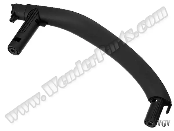 BMW X5 F15 Door Handle Rear Left Black Uncoated | WENDER BA51417292243