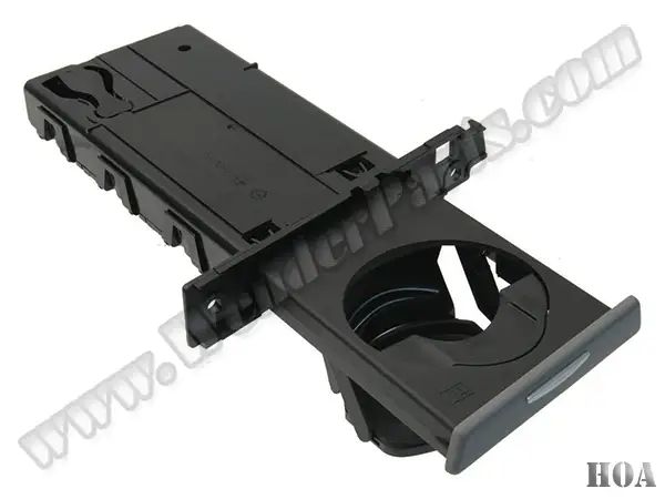 BMW 3 Series E90 LCI Cup Holder Front Right Grey | WENDER BA51459173471
