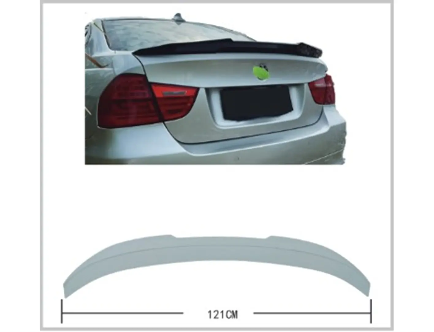BMW 3 Serisi E90 2004-2012 Bagaj Spoyleri | WENDER BA51710398930