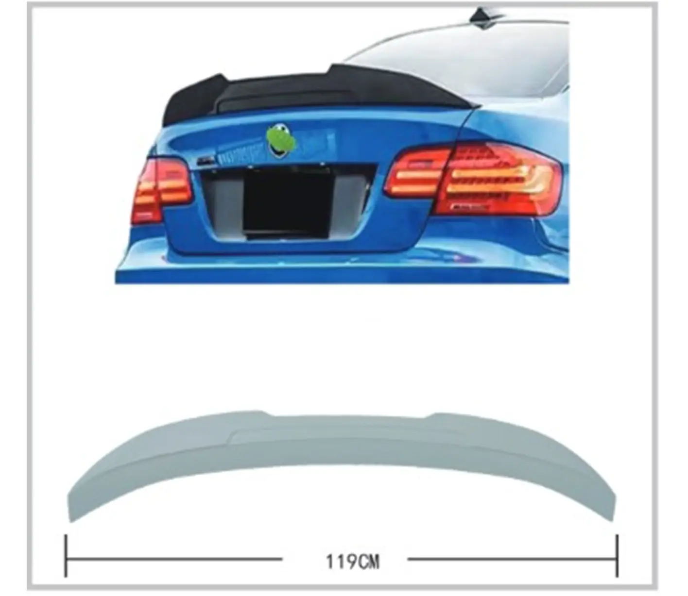 BMW 3 Serisi E92 2005-2013 Bagaj Spoyleri | WENDER BA51710443330