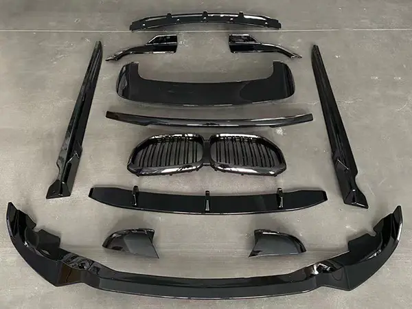 BMW X5 Serisi G05 2019- Lip-Difüzör Seti (Lip+Difüzör+Marşpiyeller+Panjur+Ayna Kapakları) -///M-Performance- 2018-22 | WENDER BA51952471502