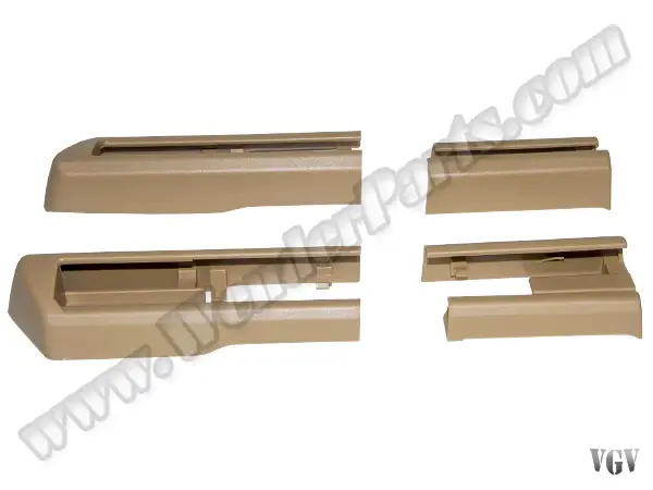BMW 5 Serisi F10 LCI Koltuk Ray Kapağı Sol+Sağ Bej | WENDER BA52107340337S4