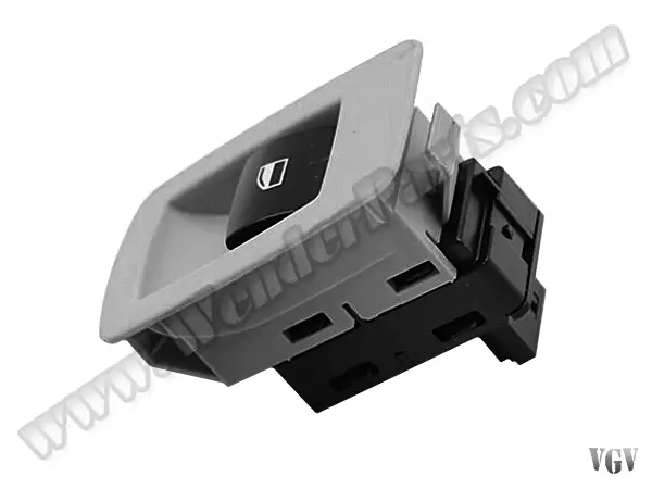 BMW X5 E70 Cam Düğmesi Ön Sağ Arka Sol/Sağ Gri Çerçeveli E87+:Arka | WENDER BA61316945875