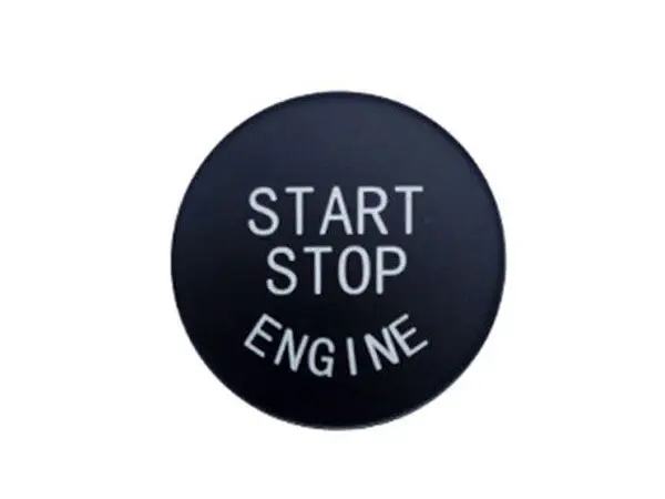 BMW X1 E84 START-STOP Düğme Kapağı Siyah | WENDER BA61316960743P1