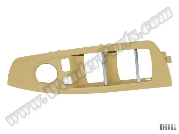 BMW 7 Series F01 LCI Glass Button Frame Front Left Beige | WENDER BA61319241912P1