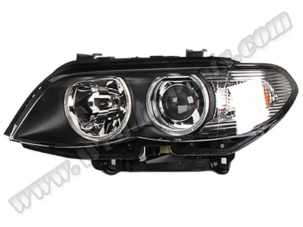 BMW X5 Serisi E53 2000-2006 Komple Far Sol (Bi-Xenon) Beyaz Sinyal 2004-06 | WENDER BA63117166803