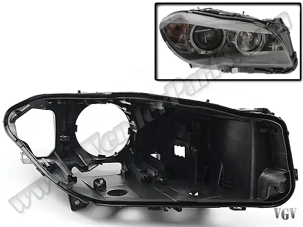 BMW 5 Series F10 2009-2016 Headlight Case Right (Halogen) 2010-13 | WENDER BA63117203240P2