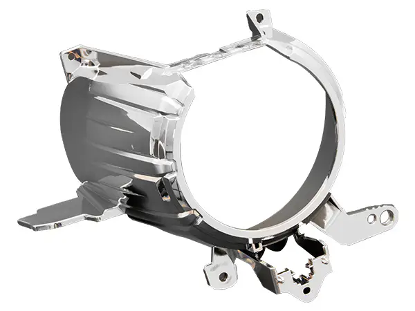 BMW 5 Series F10 2009-2016 Headlight Lens Frame Outer Right (Short Beam) 2010-13 | WENDER BA63117271912P11