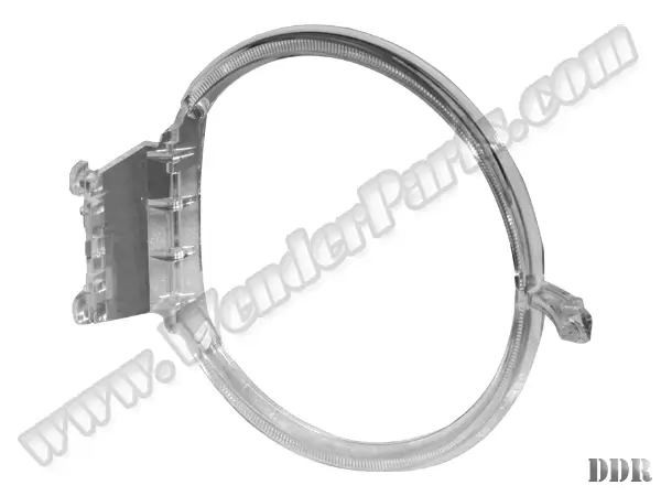 BMW 5 Serisi F10 2009-2016 Far Led Yüzüğü Dış Sağ (Kısa Hüzme) | WENDER BA63117271912P7