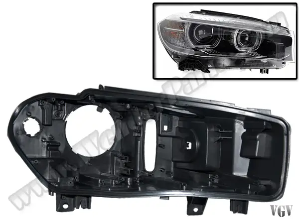 BMW X6 Serisi F16 2014- Far Kasası Sağ (Bi-Xenon) 2014-18 | WENDER BA63117317102P2