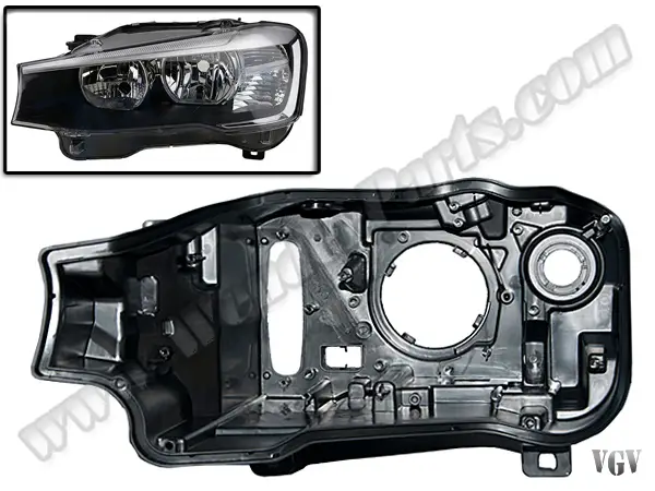 BMW X4 Serisi F26 2013-2018 Far Kasası Sol (Halojen) 2014-17 | WENDER BA63117334077P2