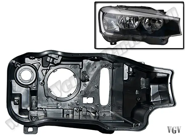 BMW X4 Serisi F26 2013-2018 Far Kasası Sağ (Halojen) 2014-17 | WENDER BA63117334078P2