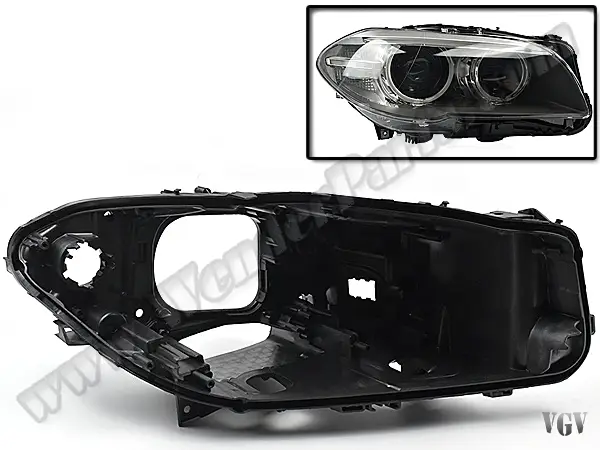 BMW 5 Series F10 2009-2016 Headlight Case Right (Bi-Xenon) | WENDER BA63117343912P2