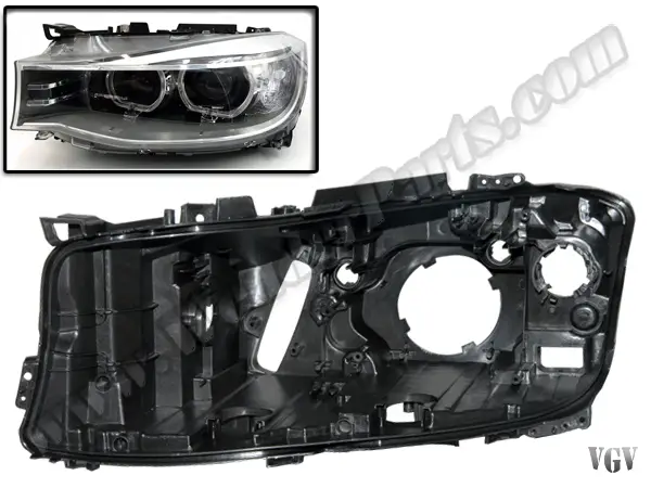 BMW 3 Serisi F30 2012-2018 Far Kasası Sol (Bi-Xenon) 2013-16 | WENDER BA63117355555P2