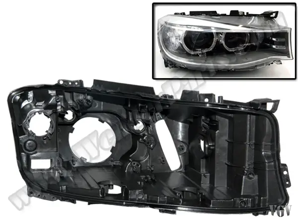 BMW 3 Series F30 2012-2018 Headlight Case Right (Bi-Xenon) 2013-16 | WENDER BA63117355556P2