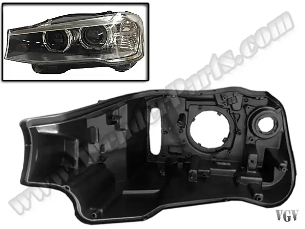 BMW X4 Serisi F26 2013-2018 Far Kasası Sol (Bi-Xenon) 2014-17 | WENDER BA63117401131P2